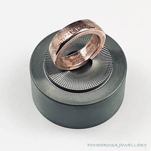 Copper 1:2 Copper Coin Ring - (1/2 Ounce)
