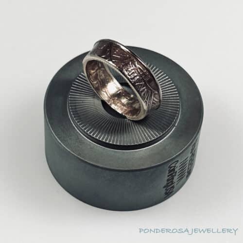 French 1979 Copper Coin Ring - France (10 Francs - 1979)