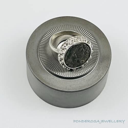 RC 9 Bronze Roman Coin Ring - Raised