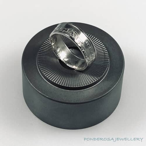 Israel Coin Ring - Israel (1/2 Lira)