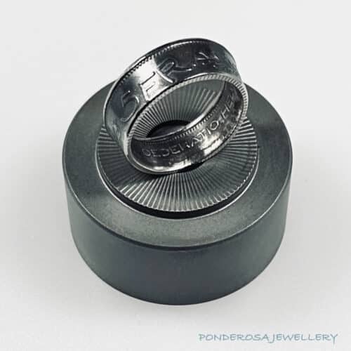 Coin Ring - Switzerland (5 Francs - 1974)