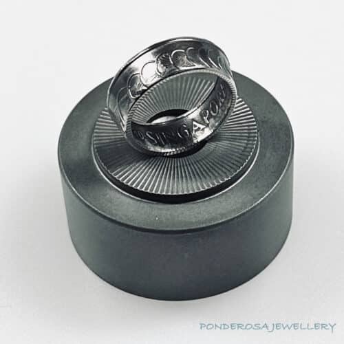 Coin Ring - Singapore (50 Cents - 1980)