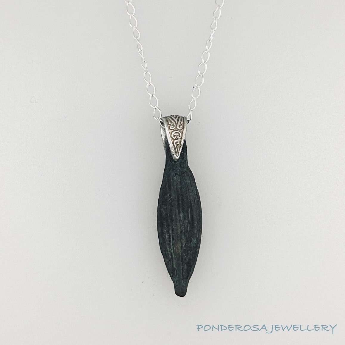Bronze Arrowhead - Sterling Silver