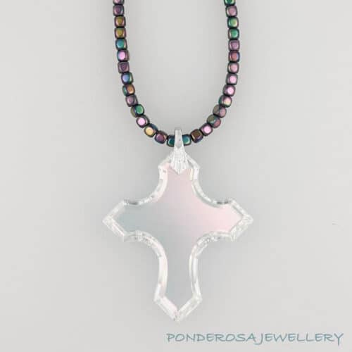 Swarovski Crystal Pendant (Cross)