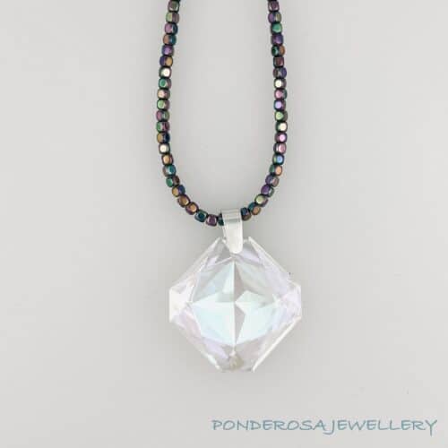 Swarovski Crystal Pendant (Clear)