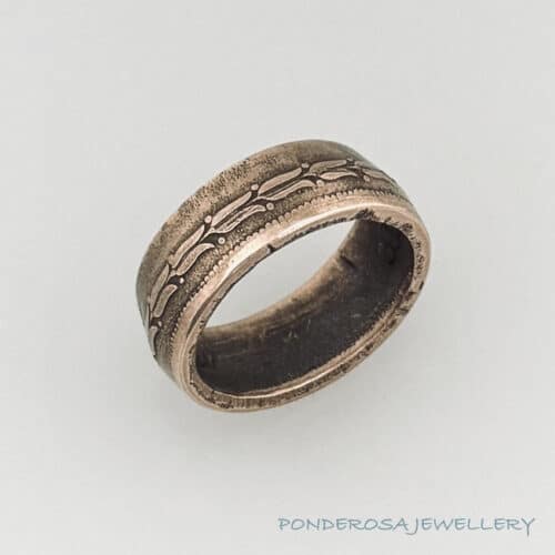 Coin Ring - Israel 1949 (10 Pruta)