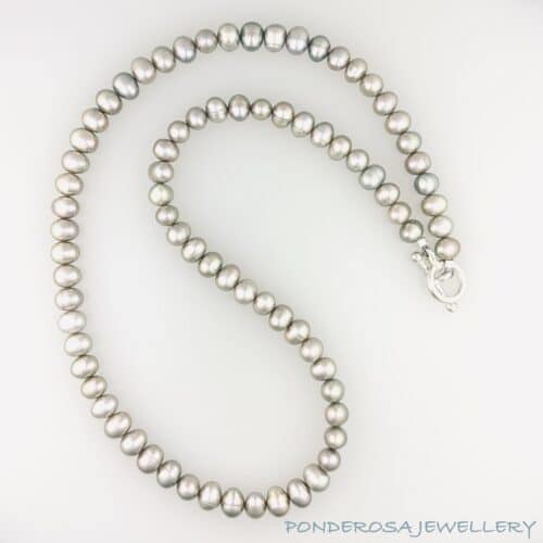 Freshwater Pearls - Grey
