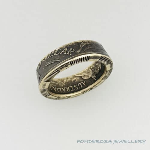 Coin Ring - Australia (1 dollar - 1984)