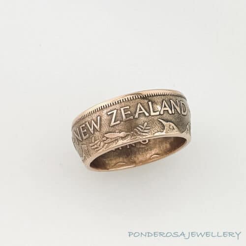 Coin Ring - New Zealand (One Penny - 1951)