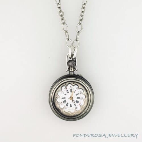 Vintage Ladies Pocket Watch - (Open Face)