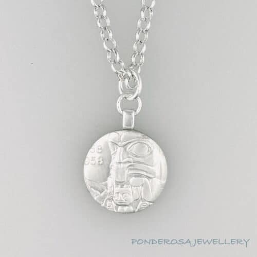 Silver Coin Necklace - (1958)