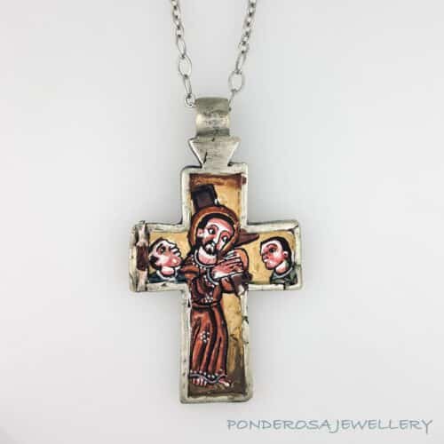 Ethiopian Cross - Coin Silver