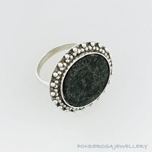 Bronze Roman Coin Ring - (Two)