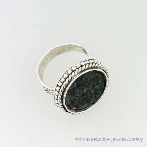Bronze Roman Coin Ring - (Six)