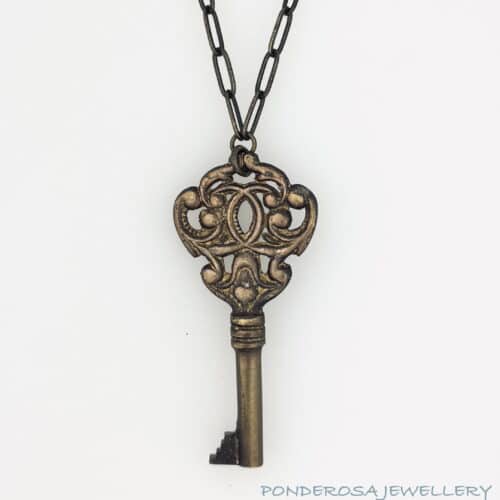 Key Vintage Brass Key