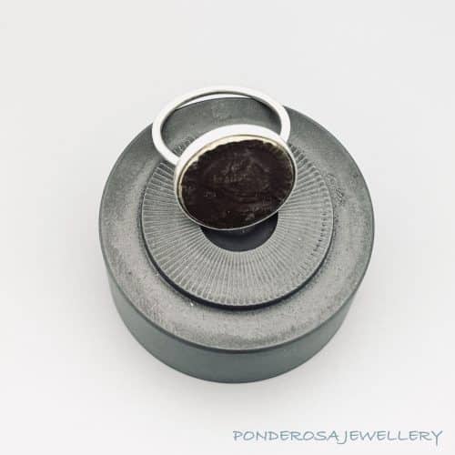 RC 4 Bronze Roman Coin Ring - (Vatican)